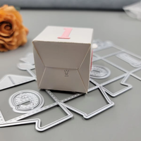 Scatola regalo di san valentino metallo taglio muore Scrapbook Album manuale da te strumento di produzione metallo acciaio al carbonio materiale