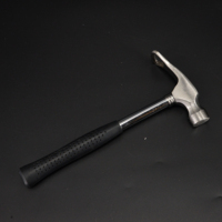 Marteau multifonctionnel professionnel en acier au carbone de qualité bricolage avec manche en plastique, outils de camping en plein air pour les mécaniciens, OEM personnalisé