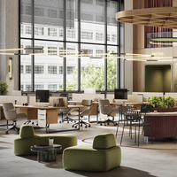 Layanan Desain Interior Kantor Lengkap Satu Atap, Rendering 3D Max, Layanan Desain Interior Kantor dengan Furnitur