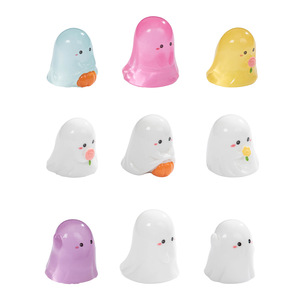 Figura de fantasma Dp de resina que brilla en la oscuridad, mini decoración de Halloween, adorno de escritorio para interiores - Product Image 5