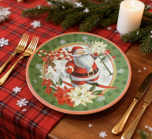 Juego de Vajilla de Cerámica con Temática Navideña al por Mayor, Caja de Regalo con Plato Impreso Personalizado, Ideal para Minoristas y Promociones - Product Image 3