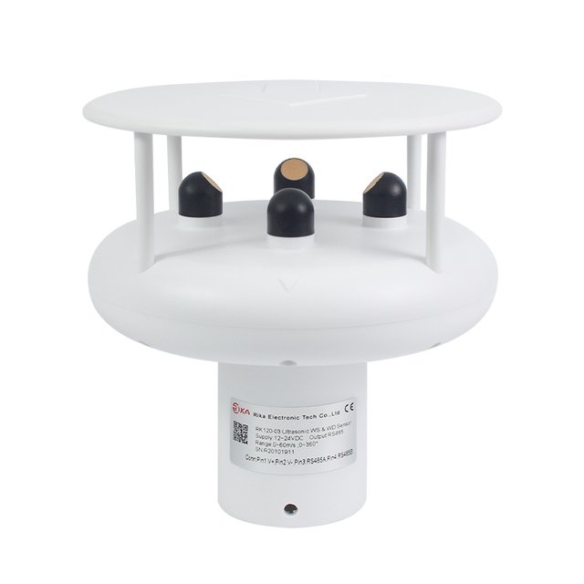 Rika RK120-03 Hot Sale Industrial Ultrasonic Wind Speed Direction Sensor