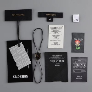 High Quality Customized Logo Eco-Friendly <b>Tag</b> Clothing Use Product Size Labels Washing Care Label Custom Hang <b>Tags</b> for <b>Clothes</b> - Product Image 1