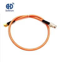 Connecteur en alliage à mémoire de forme personnalisé du câble coaxial RG178 au câble de raccordement en fibre de queue libre public MMCX MCX BNC SMB.