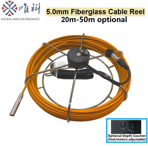 10 Mét <span class=keywords><strong>Mini</strong></span> Borescope Kiểm Tra Máy Ảnh 8 Inch Màn Hình Với Hệ Thống <span class=keywords><strong>DVR</strong></span> 20M Đến 50M Xách Tay Cống Thoát Nước Detector - Product Image 3