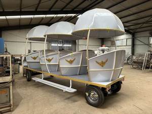 Nouvelle calèche électrique de style européen pour les excursions et les visites touristiques dans les parcs d'attractions - Product Image 5