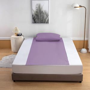 Drap plat de mise à la terre en coton 400TC brodé antistatique pour usage domestique, hôtelier et hospitalier - Écologique, améliore l'inflammation corporelle - Product Image 1