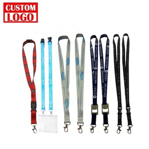 Lanière de sécurité en tissu 100% tissé, personnalisée avec le nom de la marque, avec logo - Product Image 2