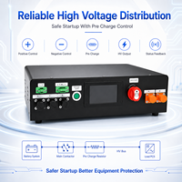 ECBM Shv Bms -1000V-200A-DP Boîtier de contrôle intelligent pour stockage d'énergie industriel avec ports de charge et de décharge séparés pour BMS en cascade