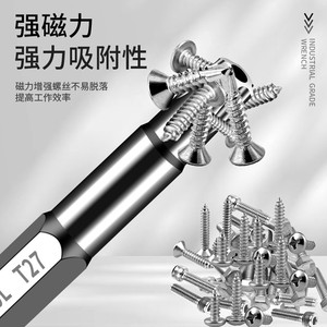 Baolian <b>Torx</b> Screwdriver <b>Bits</b> T27 Magnetic Industrial Grade For General Maintenance And Repair - Product Image 1