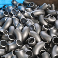Coude en acier inoxydable sans soudure en alliage ASME B16.9 ASTM A420 WPL6 pour applications industrielles chimiques, pétrolières et gazières