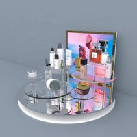 RECHI Plexiglas POP comptoir de maquillage présentoir de maquillage support de table cosmétique acrylique pour magasin