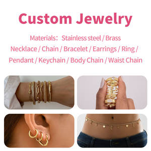 Minos takı fabrika yüksek kalite PVD kaplama özel takı üretici paslanmaz çelik kolye küpe yüzük - Product Image 1