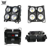 4x100W 4-Augen Warm-Kaltweiß 2-in-1 DMX COB Peaky Blinder LED Publikums-Bühnenscheinwerfer für Theater, Studio und Shows