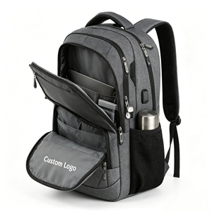 Personalized Business <b>Backpack</b> Custom Design Waterproof <b>Laptop</b> Bag USB Charging Travel <b>Backpack</b> - Product Image 4