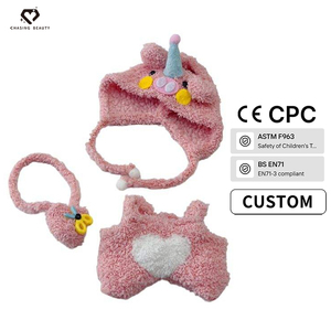 Vêtements de poupée en peluche personnalisés <span class=keywords><strong>à</strong></span> partir de modèles et d'images, vêtements de poupée de mode, accessoires de sac - Product Image 3