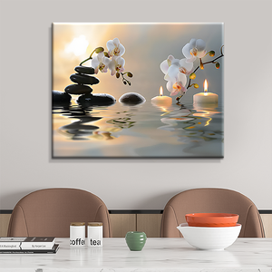 Mur Art Décor Orchidée <span class=keywords><strong>Zen</strong></span> Pierre Photos Toile Peinture Imprime Pas De Cadre Oeuvre <span class=keywords><strong>pour</strong></span> La Maison Salon <span class=keywords><strong>Chambre</strong></span> Bureau - Product Image 6