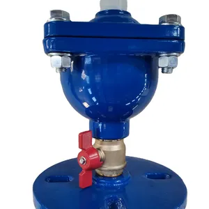水または灌漑用の高速コンビネーションタイプDN40-DN300シングルオリフィスボール自動エアマイクロリリースベントバルブ