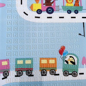<span class=keywords><strong>Tapis</strong></span> de jeu pour bébé, double face, doux, pliable, XPE, jouet éducatif, motif d'animaux de dessin animé, alphabet, <span class=keywords><strong>XXL</strong></span>, 180x200cm, pour nourrissons - Product Image 6
