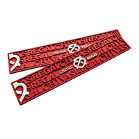 Tapis de bar en PVC personnalisé OEM/ODM avec logo, tendance estivale, imperméable et antidérapant, en caoutchouc, pour comptoir de bar et boissons.