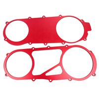 Accessoires de scooter CNC personnalisés OEM ODM, couvercle d'entraînement CVT central ouvert en aluminium billette haute précision pour Gy6 150cc