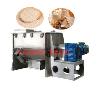 Automatic <strong>Ribbon</strong> <strong>Mixer</strong> for Food Plastics Chemicals 500L Capacity Coating Capability Motor Gear Driven High-Power 5.5kW - Product Image 3