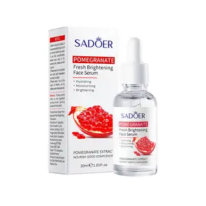 SADOER Pomegranate Fresh Beautiful Skin Essence Liquid Face General Korean Products from Korea 3 Years Fine Chinese Goods Female