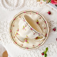 Tasse à café expresso Vintage en porcelaine, bulle de petit déjeuner, ensemble de théière et Tasse, vaisselle de luxe, Tasse et soucoupe