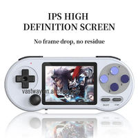 Vente chaude SF2000 3 pouces IPS écran lecteur de jeu portable Console de jeu Portable sortie AV