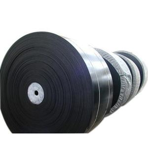 EP sabuk konveyor karet tahan panas hitam tugas berat dengan deteksi denyut nadi untuk pasir dan kerikil - Product Image 1