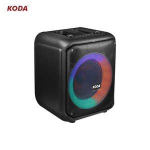 Koda Haut-parleurs DJ portables rechargeables de 8 pouces Haut-parleur changeant de couleur Haut-parleur étanche Extérieur pour fête - Product Image 2