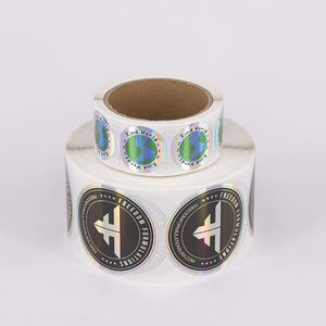 Tùy chỉnh hình dạng tự dính chết cắt <span class=keywords><strong>Hologram</strong></span> <span class=keywords><strong>sticker</strong></span>, sinh thái thân thiện không thấm nước Vinyl Holographic nhãn in ấn - Product Image 5