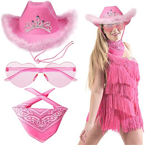 Disfraz De Vaquera Para Mujer Con Chaleco, Bufanda Y Sobrepantalones, Estilo Cowgirl Auténtico, Perfecto Para Fiestas Temáticas Del Lejano Oeste