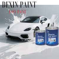 Service professionnel voiture 2K acrylique apprêt liquide revêtement diverses couleurs polyuréthane Base résine principale pour une application facile par pulvérisation