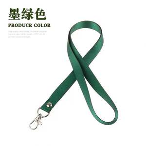 สายคล้องผ้าโพลีเอสเตอร์สายคล้องคอแบบเรียบริบบิ้นพิมพ์โลโก้ตามสั่ง - Product Image 3