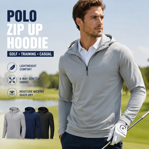 Sweat à capuche zippé athlétique pour homme, pull d'entraînement extensible dans les 4 sens, léger, anti-humidité, vêtements de sport décontractés, fabrication OEM - Product Image 1