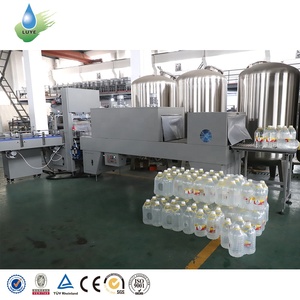 Automatico ad alta precisione 5L 5 litri 10L 10 litri acqua di imbottigliamento monouso per animali domestici macchina di riempimento di bottiglie di plastica linea di produzione - Product Image 2