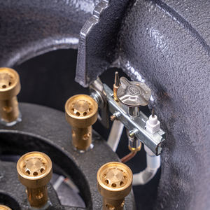 Hornillo <span class=keywords><strong>de</strong></span> chorro <span class=keywords><strong>de</strong></span> hierro fundido, 18kW, 12 cabezales NG <span class=keywords><strong>wok</strong></span>, potente, precio <span class=keywords><strong>de</strong></span> fábrica - Product Image 2