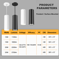 Spot LED sur rail COB 5 CCT réglable, lampe de plafond de haute qualité, éclairage intérieur contemporain pour hôtel, magasin, bureau, maison
