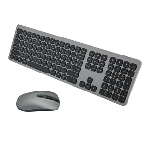 Nhà Máy Tùy Chỉnh 4D Nút 800-1200-1600 Dpi Chuột + Cắt Kéo Chuyển Đổi 110 Phím ABS Bàn Phím Không Dây Và Chuột Combo - Product Image 5