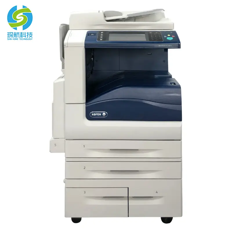 เครื่องทำสำเนาสีเครื่องถ่ายเอกสารสำหรับเครื่องทำสำเนาเลเซอร์ Xerox 7835 A3