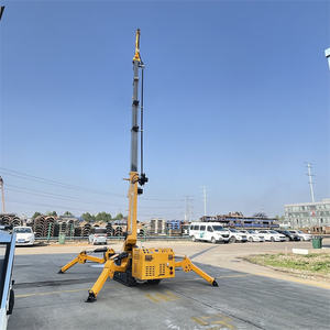 رافعة صغيرة مجنزرة عنكبوت صغيرة للخدمة الشاقة ساق تلسكوبية هيدروليكية - Product Image 3