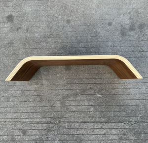 Patas de Silla Curvadas de Madera de Nogal Negro, Piezas de Madera Curvada CNC Personalizadas, OEM ODM, Alta Precisión, Tolerancia de 0.1mm, de Fábrica - Product Image 2