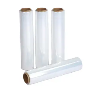 Factory Price Industrial 20micron Plastic Lldpe Film 17 Mic Pallet Stretch Wrap Film For Packaging