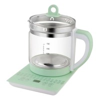 Bouilloire Électrique Multifonctionnelle en Verre Borosilicate Haute Qualité avec Contrôle Tactile pour la Préparation de Tisanes et de Thés aux Fleurs – Idéale pour le Bureau et la Prévention de la Maladie