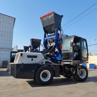 Bétonnière autochargeante de chantier de grande capacité 5m³ pour travaux intensifs