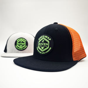 Gorra Trucker Deportiva con Logotipo Personalizado, Bordado 3D de Hoja Tropical, Visera Curva, a la Moda, Impermeable, de Poliéster/Algodón, Unisex - Product Image 4