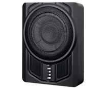 Subwoofer de voiture actif 10 pouces sous siège, bobine simple, coque en aluminium – Fournisseur d'usine