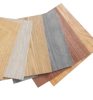 Azulejo de suelo de vinilo de lujo de Pvc, suelo de Lvt estándar, pegamento impermeable, tablón de vinilo LVP, baldosas de suelo LVT