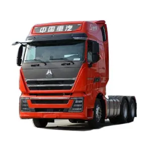 HOWO th7 nặng truck500hp 6x4boutique sử dụng xe tải đầu AMT Máy kéo xe tải với giá hời